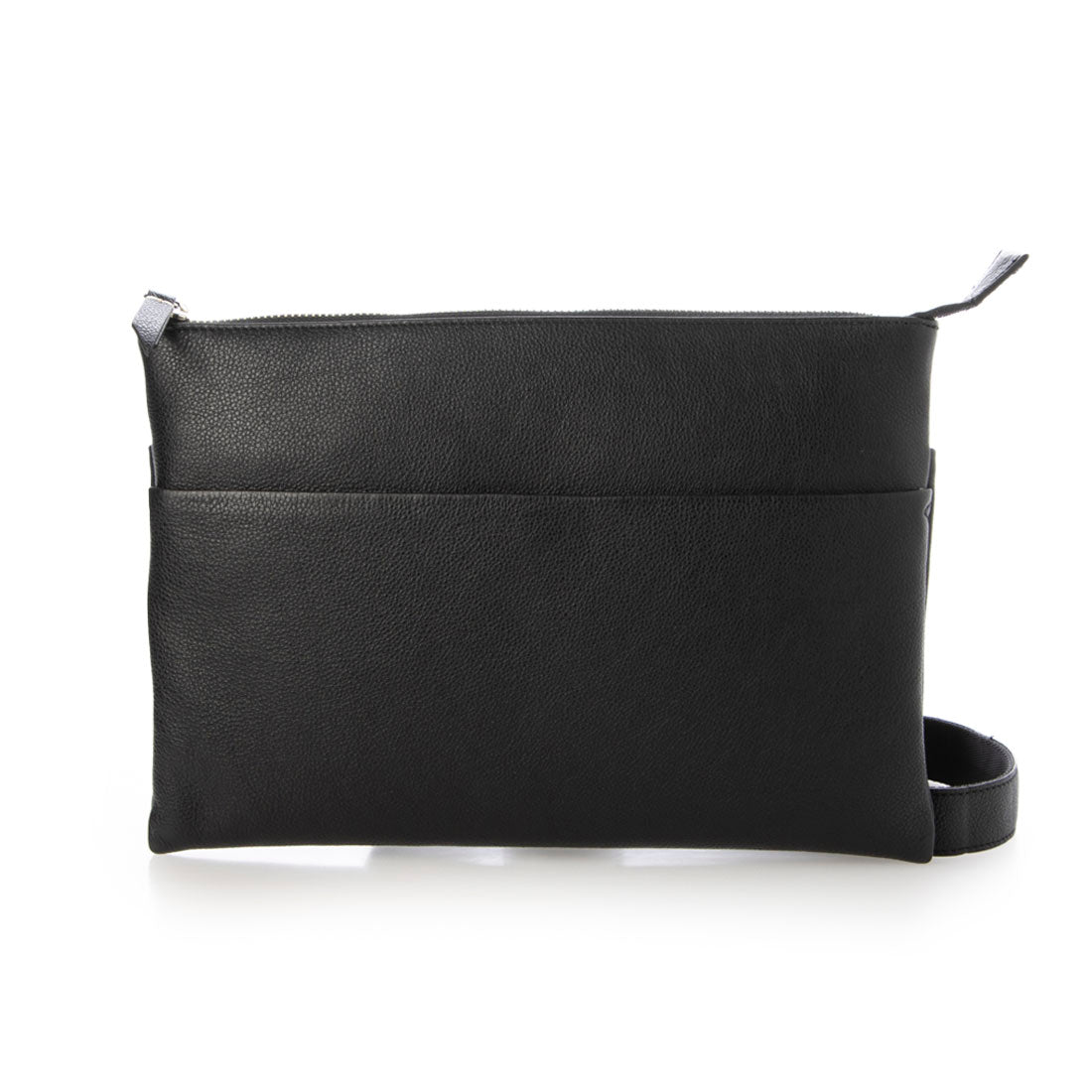 Leather Laboratory Natural Grain Genuine Leather Sacoche M black