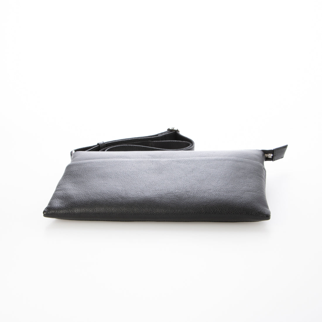 Leather Laboratory Natural Grain Genuine Leather Sacoche M black