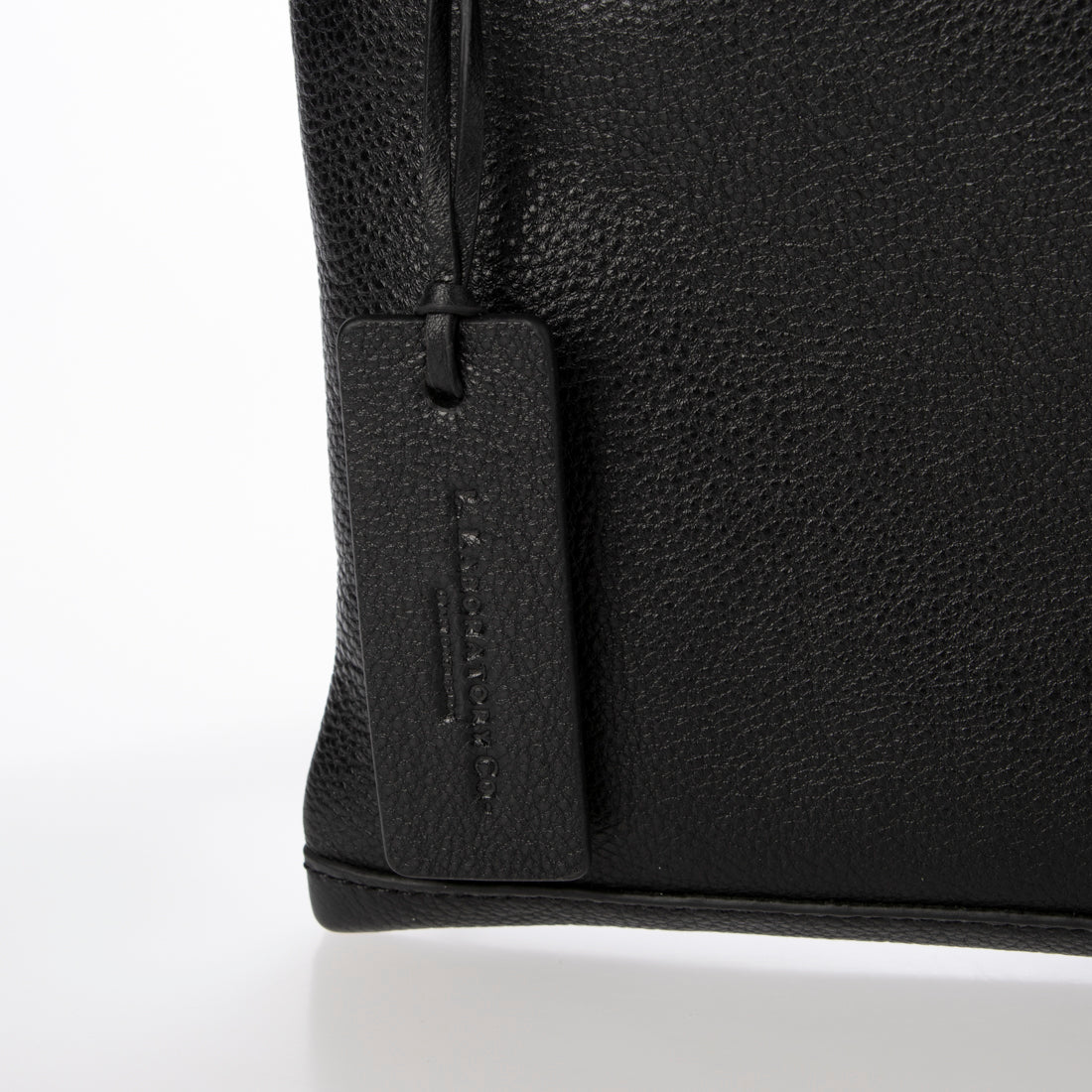 Leather Laboratory Natural Grain Genuine Leather Sacoche M black