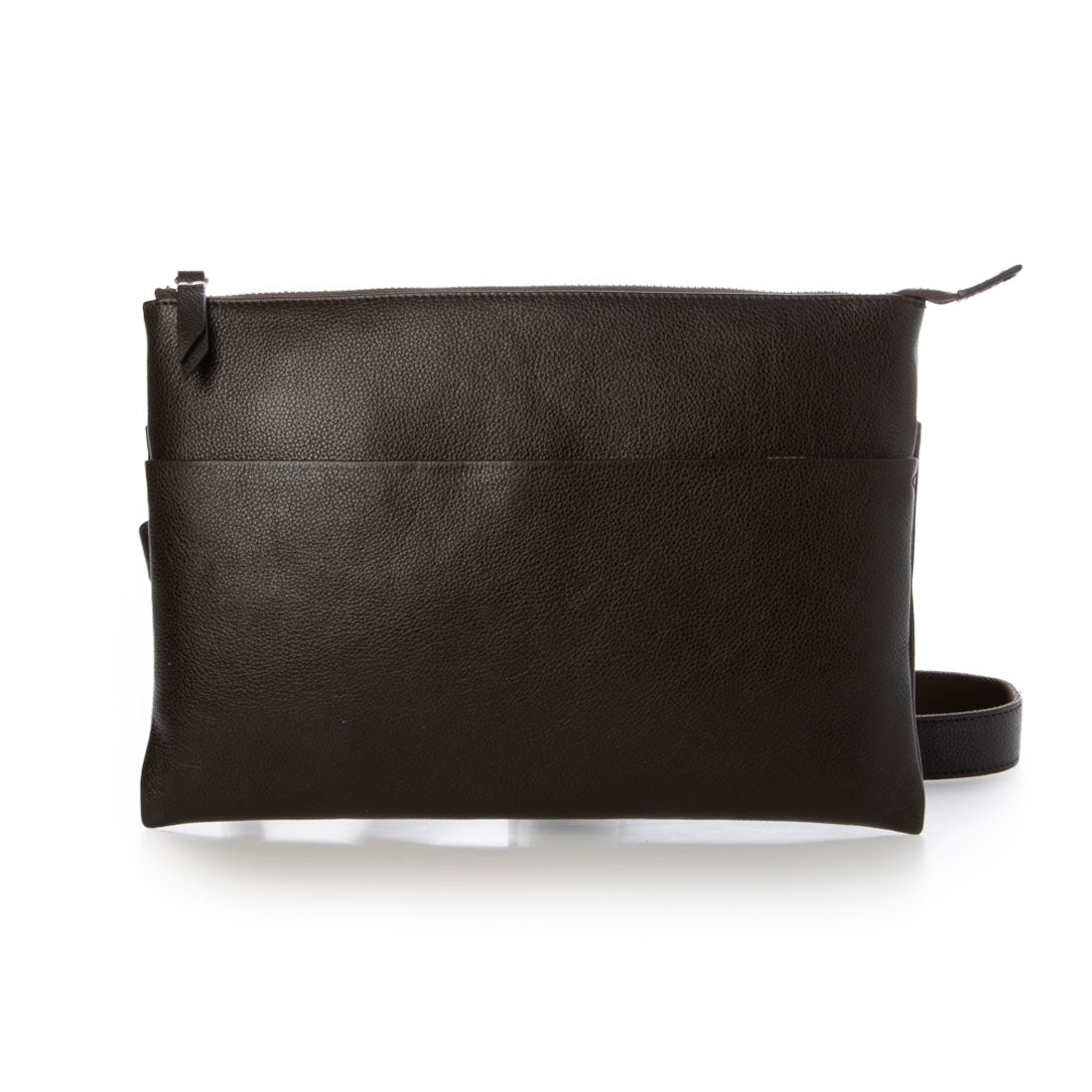 Leather Laboratory Natural Grain Genuine Leather Sacoche M black