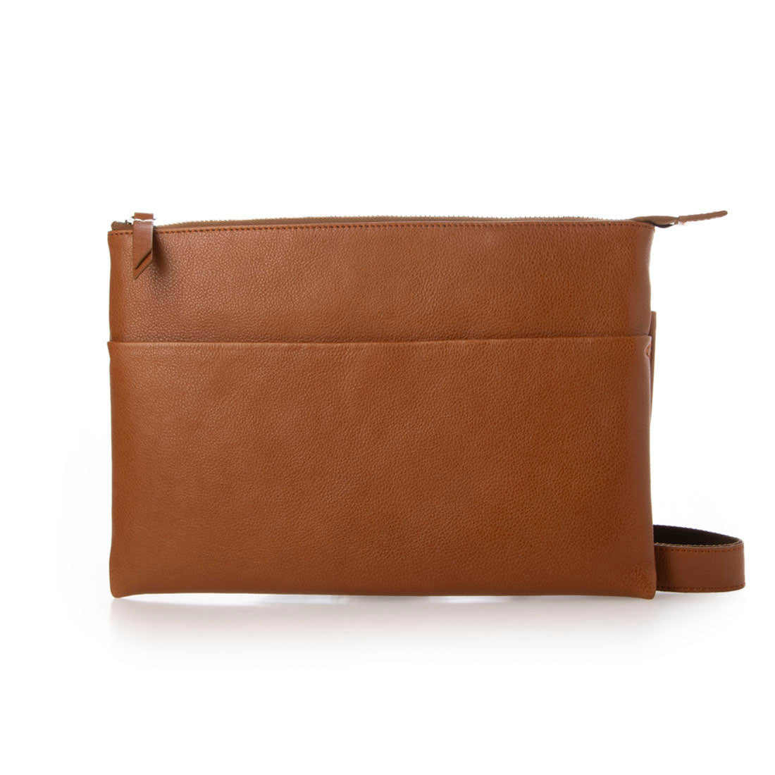 Leather Laboratory Natural Grain Genuine Leather Sacoche M black