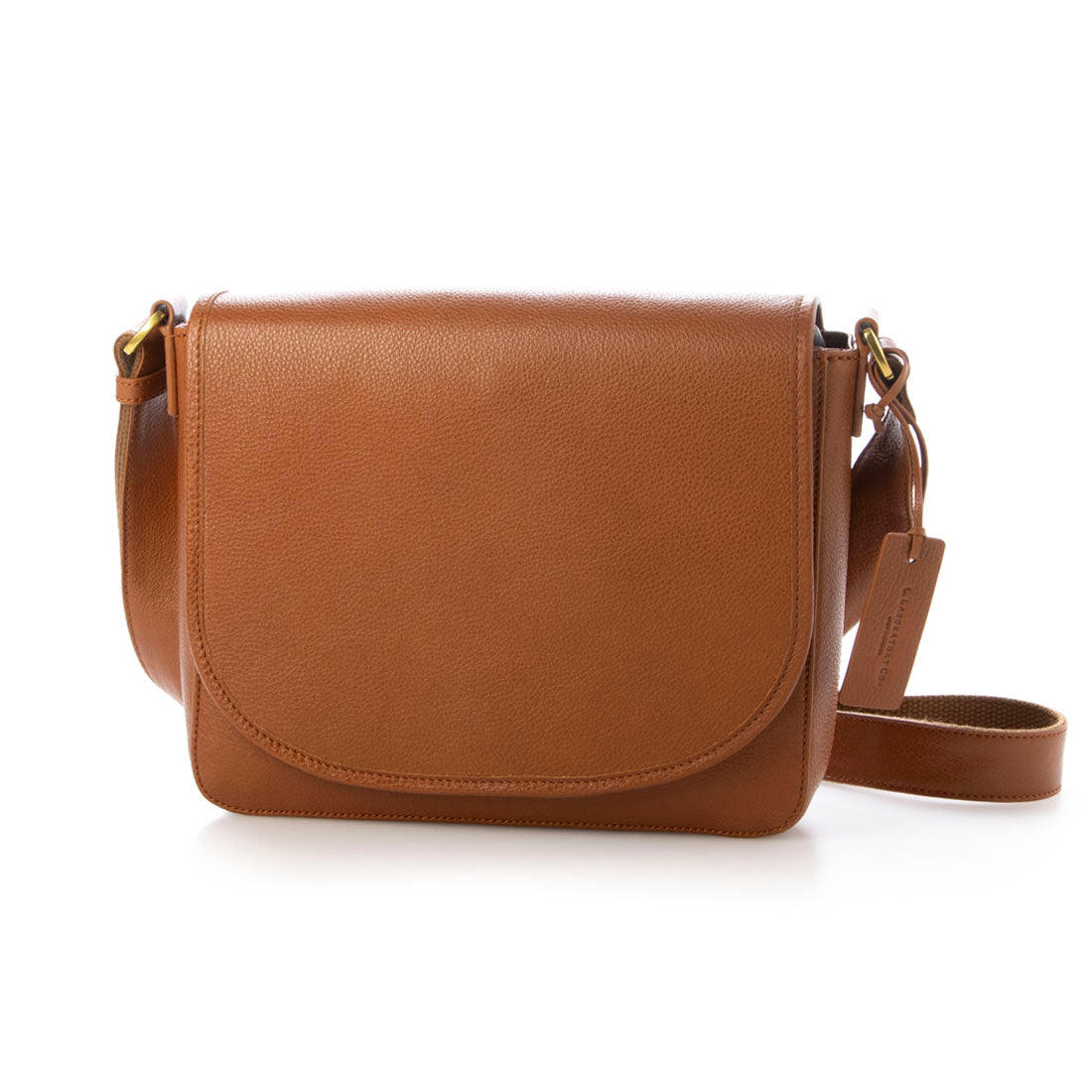 レザーラボラトリー Leather Laboratory フラップ本革ショルダーM （CAMEL） CAMEL