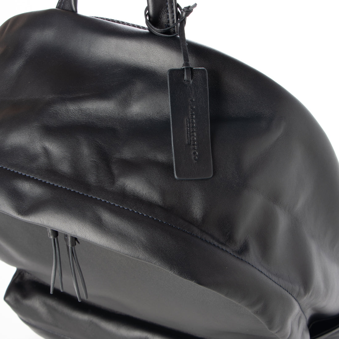 Leather Laboratory Waterproof Leather Daypack Backpack