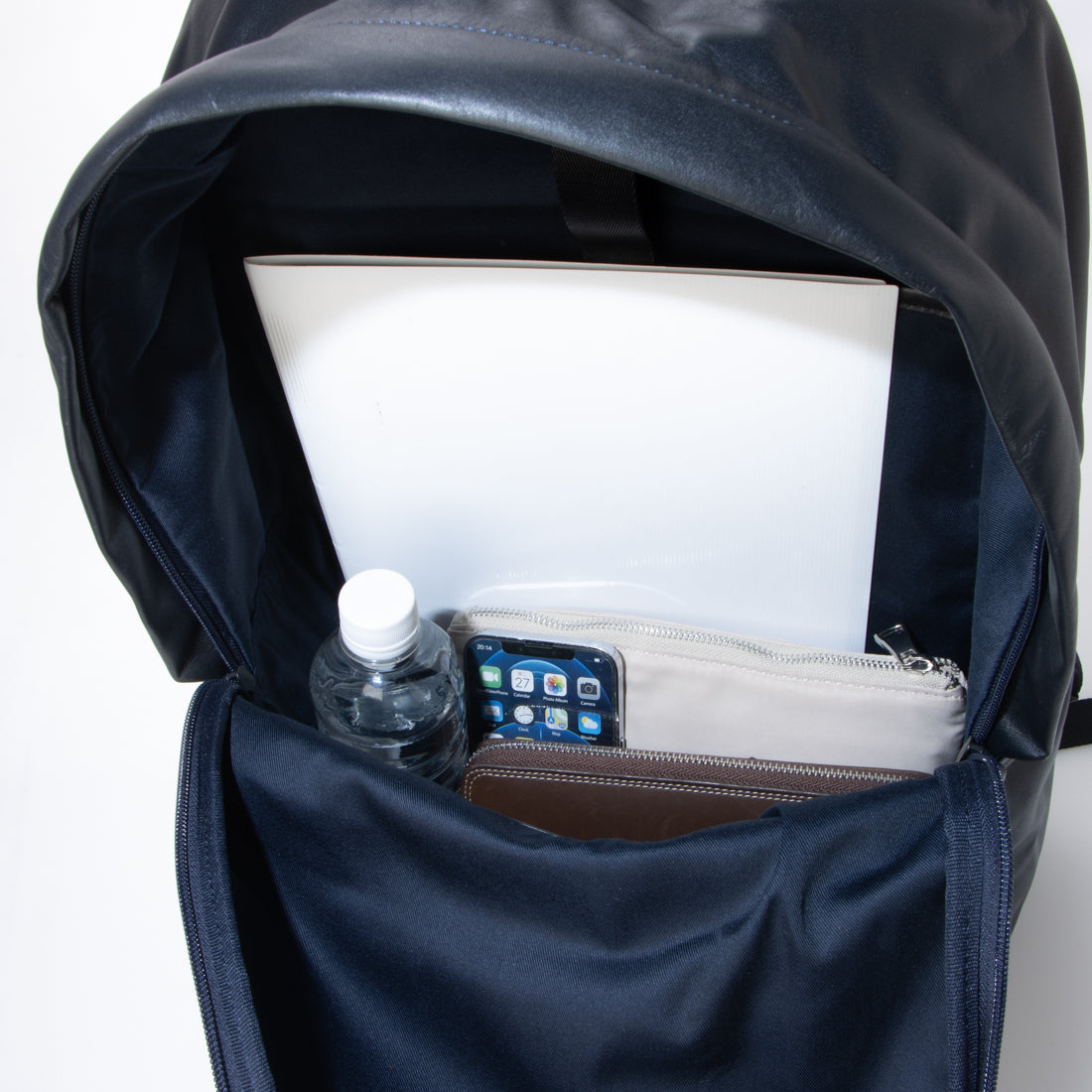 Leather Laboratory Waterproof Leather Daypack Backpack