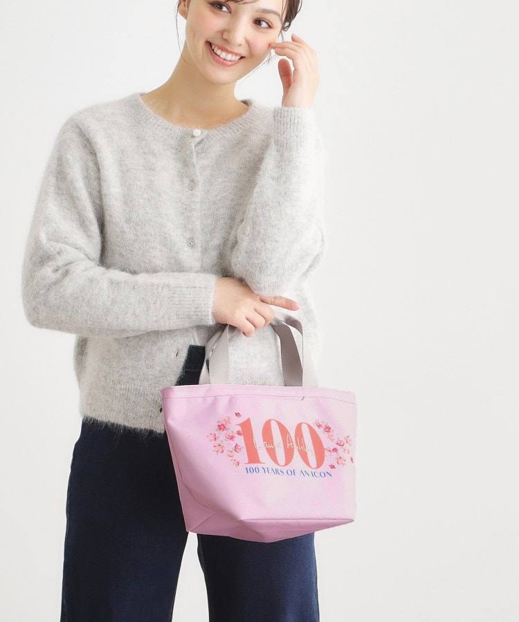 ローラ アシュレイ LAURA ASHLEY ローラ アシュレイ生誕100周年記念ロゴ トートバッグ （ピンク(072)） ピンク(072)