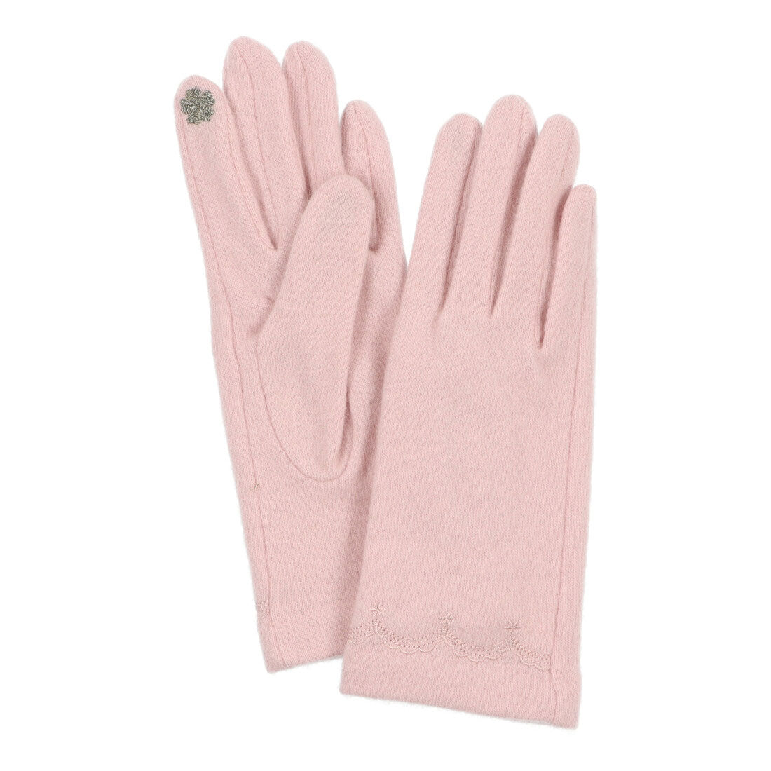 ローラ アシュレイ LAURA ASHLEY 婦人 ジャージ手袋 スマホ対応 五本指