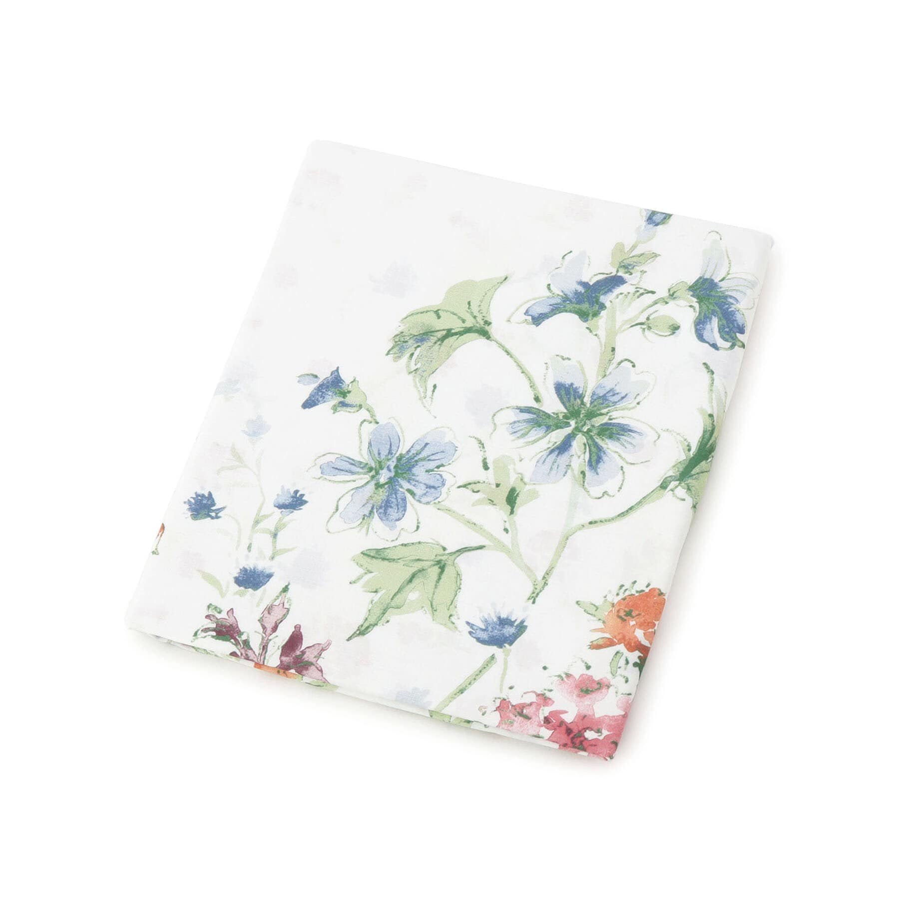 ローラ アシュレイ LAURA ASHLEY ワイルドメドウ柄 ピローケース （オレンジ(167)） オレンジ(167)
