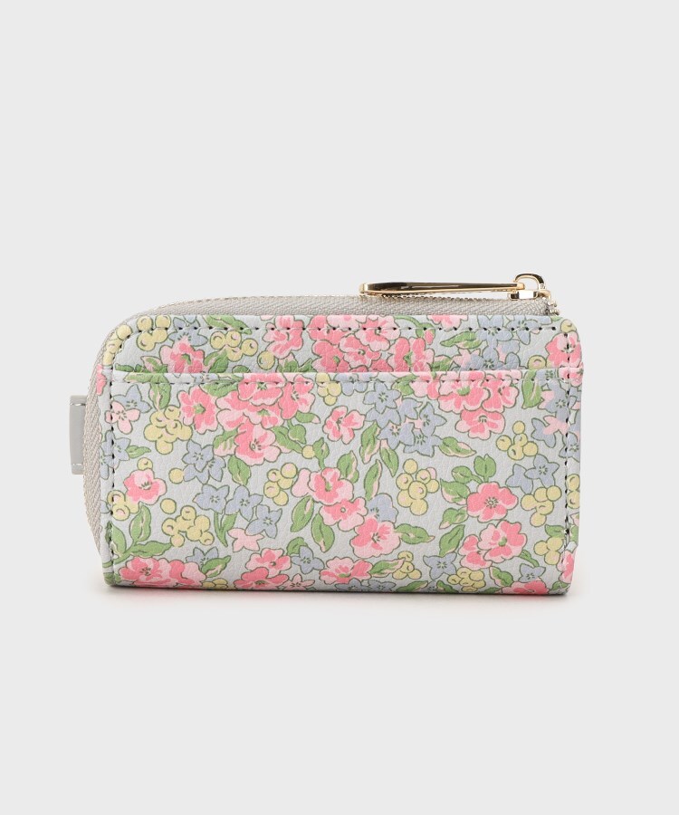 ローラ アシュレイ LAURA ASHLEY ノーソップ ブルーム柄 キーケース （グレー(112)） グレー(112)