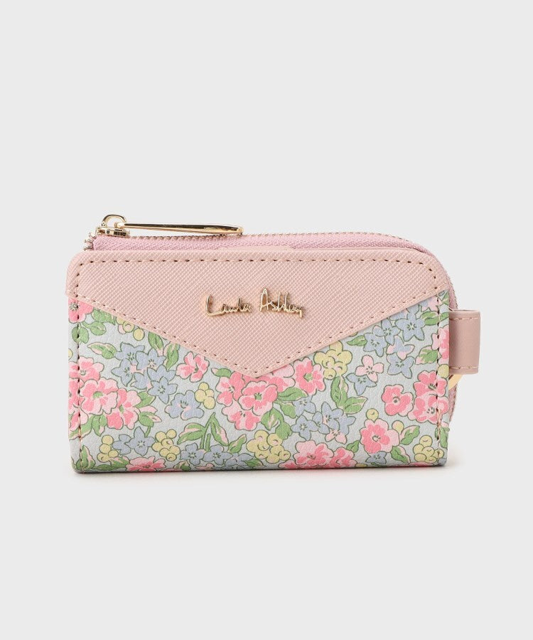 ローラ アシュレイ LAURA ASHLEY ノーソップ ブルーム柄 キーケース （ピンク(172)） ピンク(172)