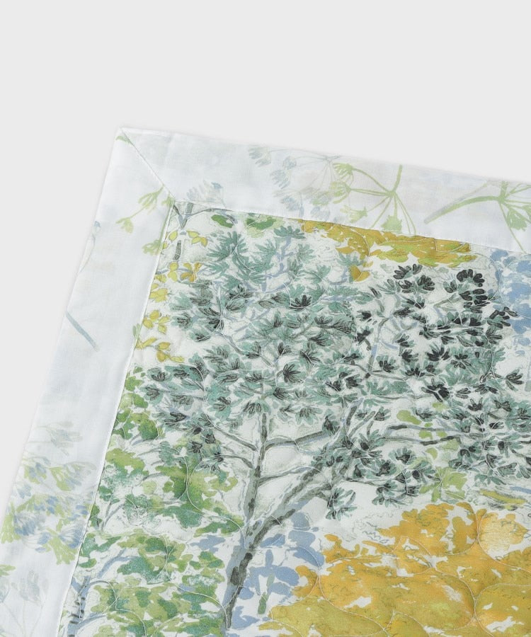 ローラ アシュレイ LAURA ASHLEY バーンウッド柄 200×200cm （グリーン(122)） グリーン(122)