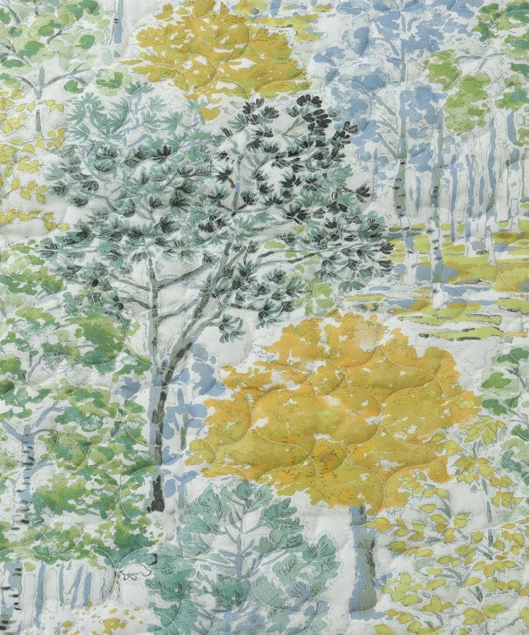 ローラ アシュレイ LAURA ASHLEY バーンウッド柄 200×200cm （グリーン(122)） グリーン(122)