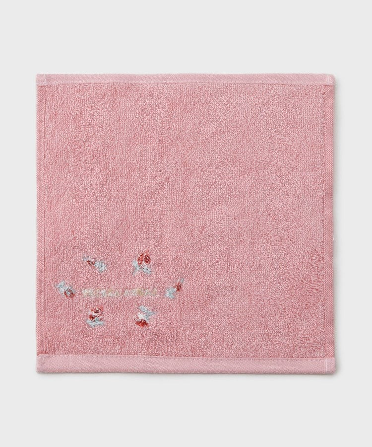 ローラ アシュレイ LAURA ASHLEY ローザリンド柄 刺繍タオルハンカチ （ホワイト(101)） ホワイト(101)