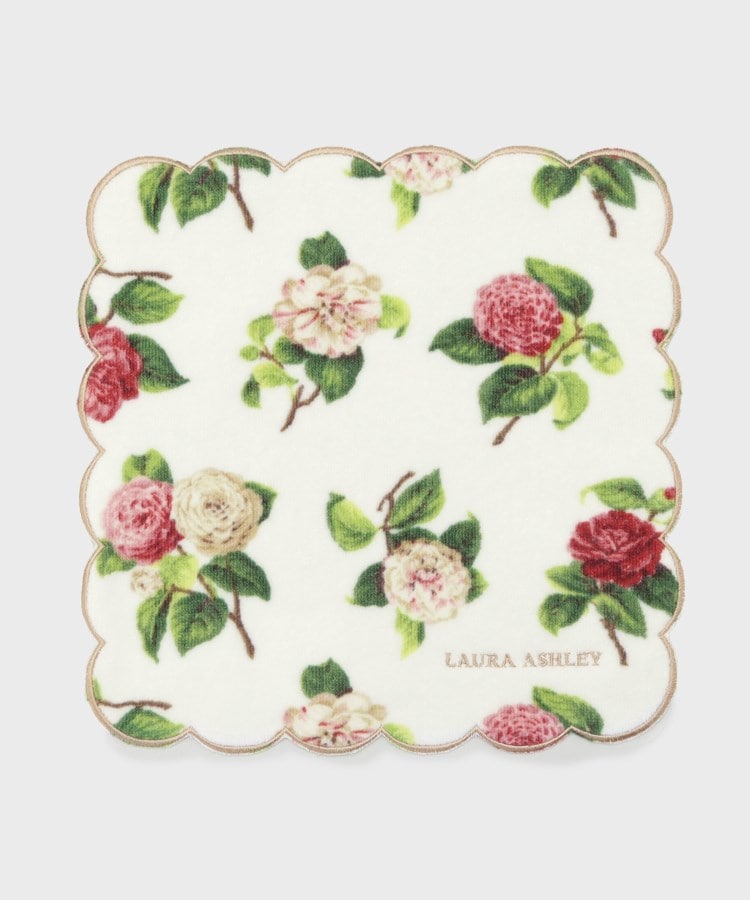 ローラ アシュレイ LAURA ASHLEY 【WEB限定】ヴィンテージソルジャー フリクションボール3 スリム038＆カミール柄 プリントハンカチ セット （ローラアシュレイ ギフト袋＆シール）付き （アイボリー(104)） アイボリー(104)