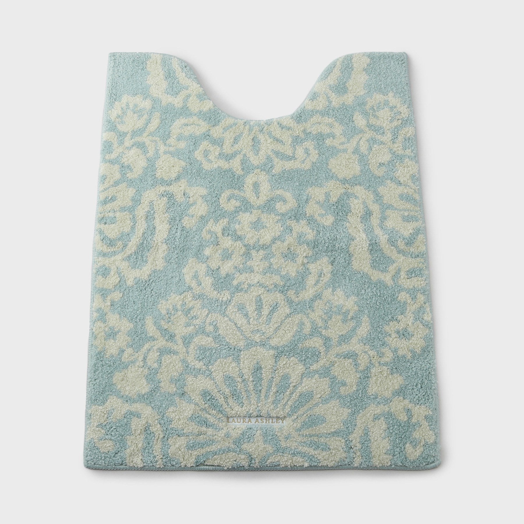 ローラ アシュレイ LAURA ASHLEY マドックス柄 ロングトイレマット （パープル(181)） パープル(181)