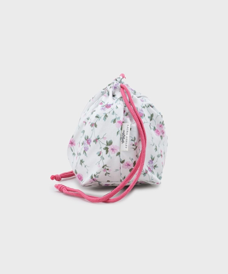 ローラ アシュレイ LAURA ASHLEY ランチ巾着 （レッド(192)） レッド(192)