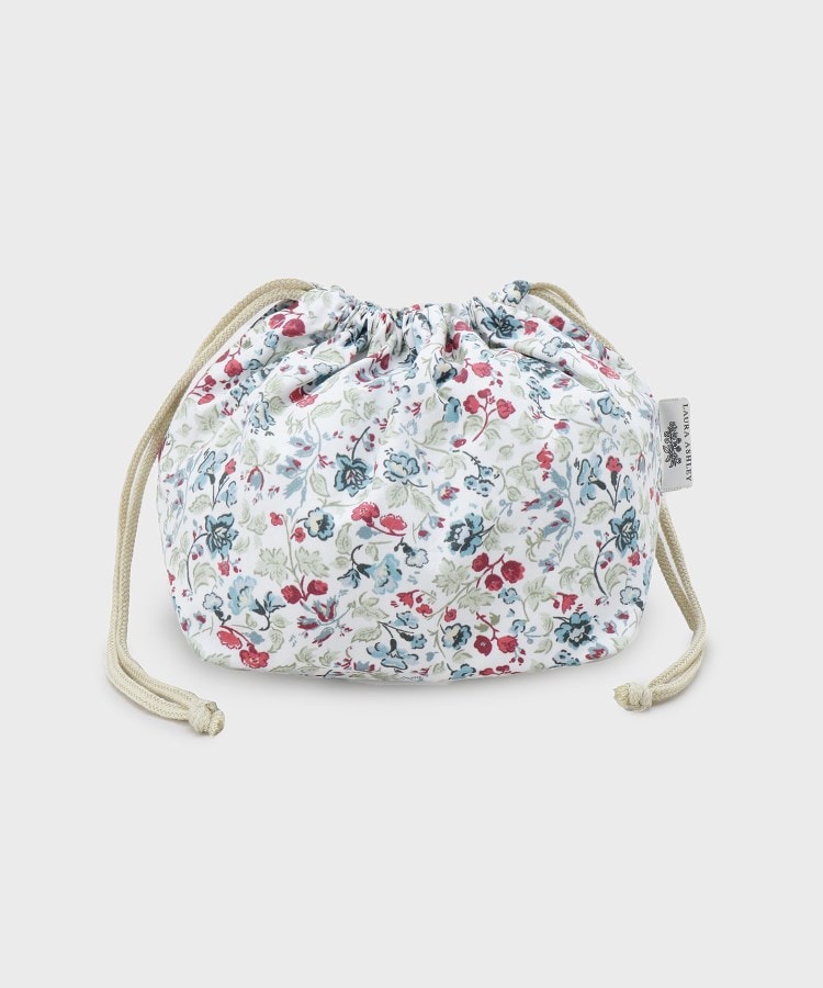 ローラ アシュレイ LAURA ASHLEY ランチ巾着 （ブルー(163)） ブルー(163)