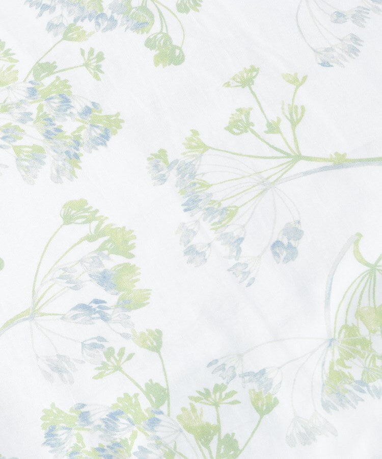 ローラ アシュレイ LAURA ASHLEY 【ダブル】エイボンブリー柄 フィットシーツ （ミントグリーン(121)） ミントグリーン(121)