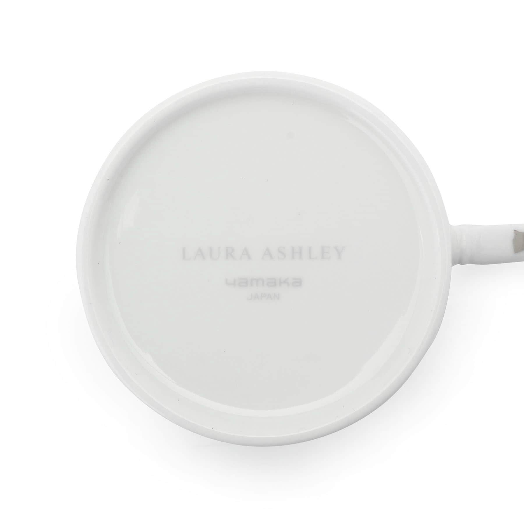 ローラ アシュレイ LAURA ASHLEY ジョゼット柄 ペアマグカップ【返品不可商品】 （ライトグレー) ライトグレー(111)