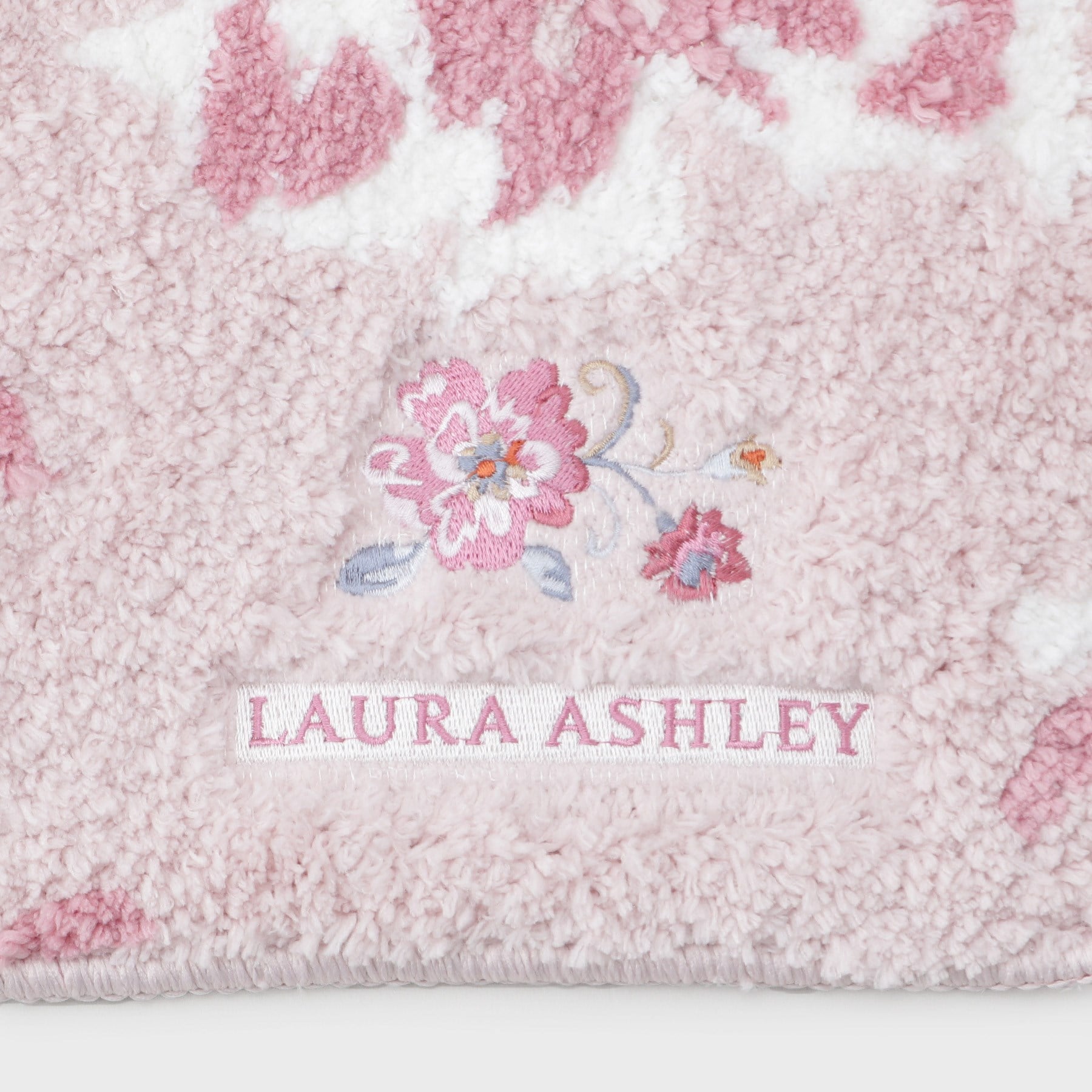ローラ アシュレイ LAURA ASHLEY ローザリンド ロングマット （ブルー(192)） ブルー(192)