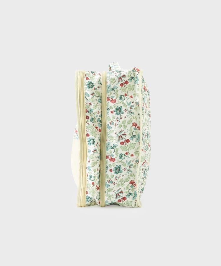 ローラ アシュレイ LAURA ASHLEY ロサ サンクタ柄 トラベルポーチLL （ブルー(191)） ブルー(191)