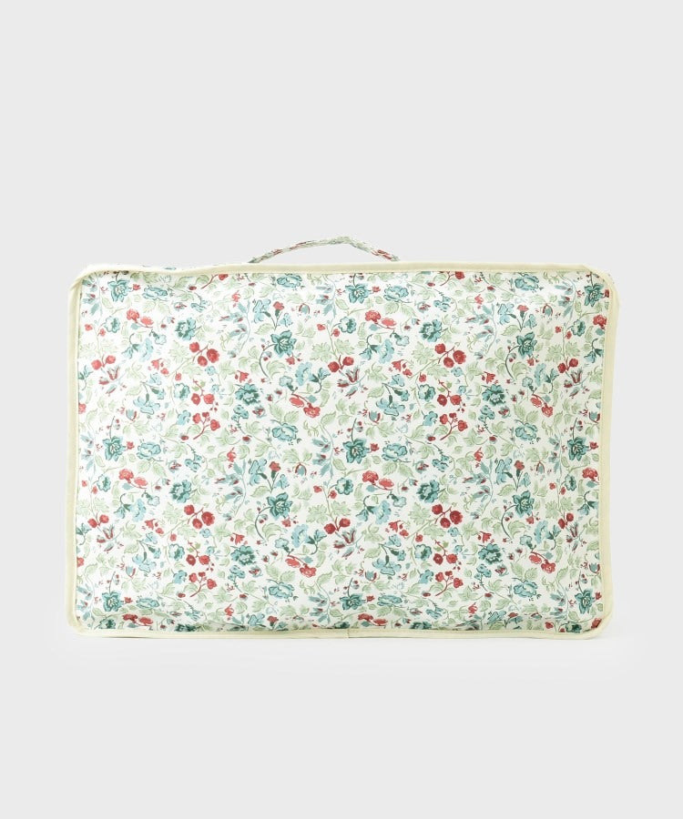 ローラ アシュレイ LAURA ASHLEY ロサ サンクタ柄 トラベルポーチLL （ブルー(191)） ブルー(191)