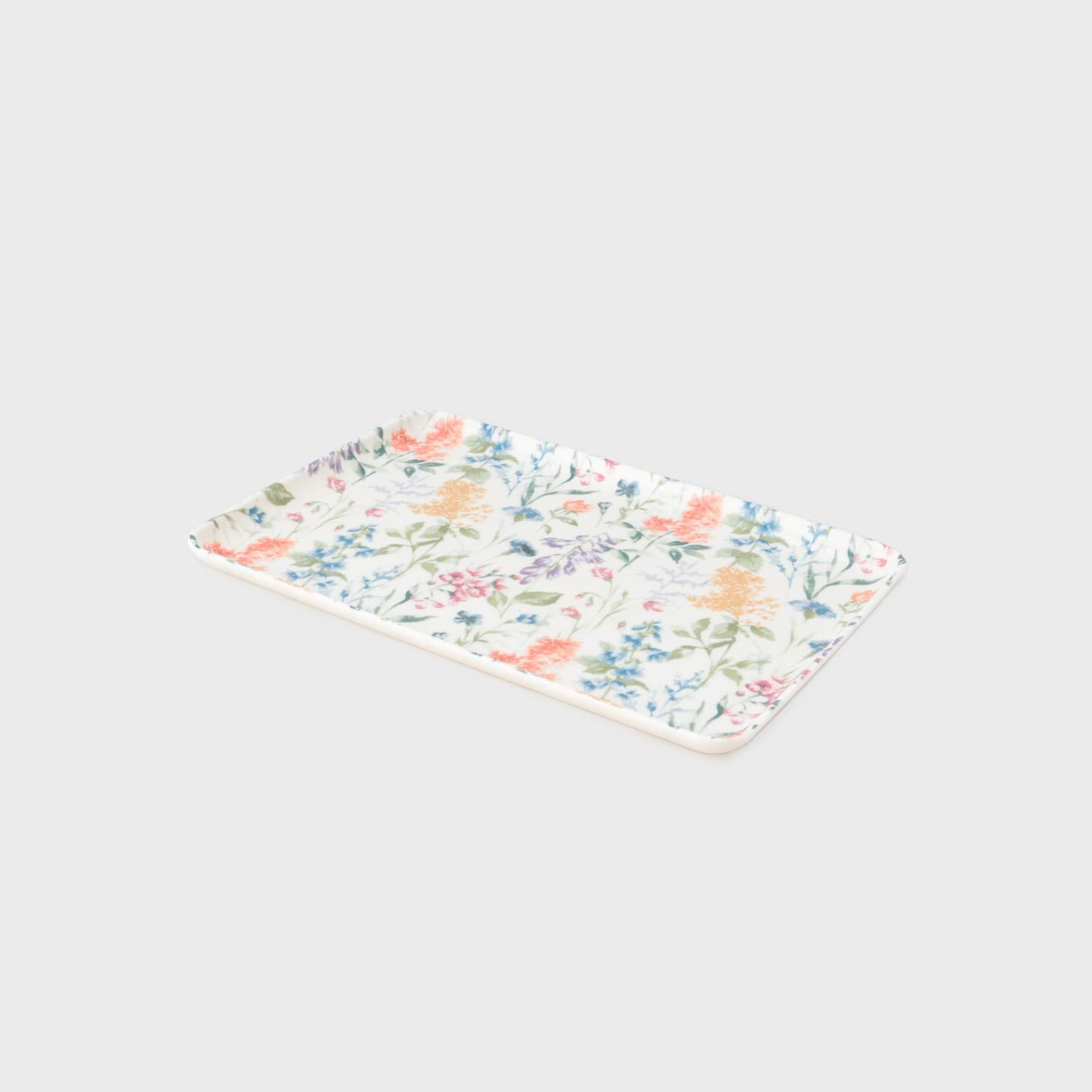 ローラ アシュレイ LAURA ASHLEY ファブリック トレイ S （ボルドー(164)） ボルドー(164)