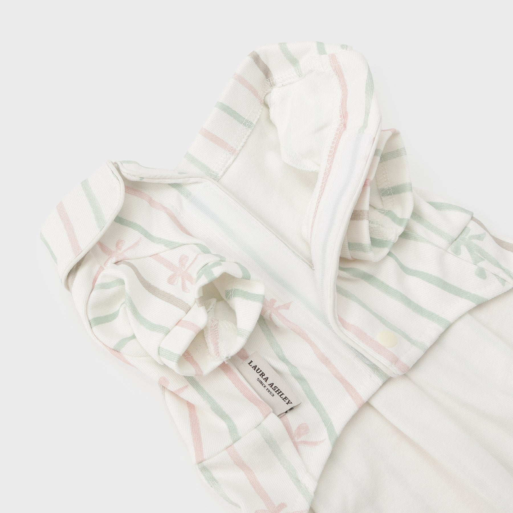 ローラ アシュレイ LAURA ASHLEY ペインタリー ボウ ストライプ柄 ドッグウエア 【返品不可商品】 （ホワイト(102)） ホワイト(102)