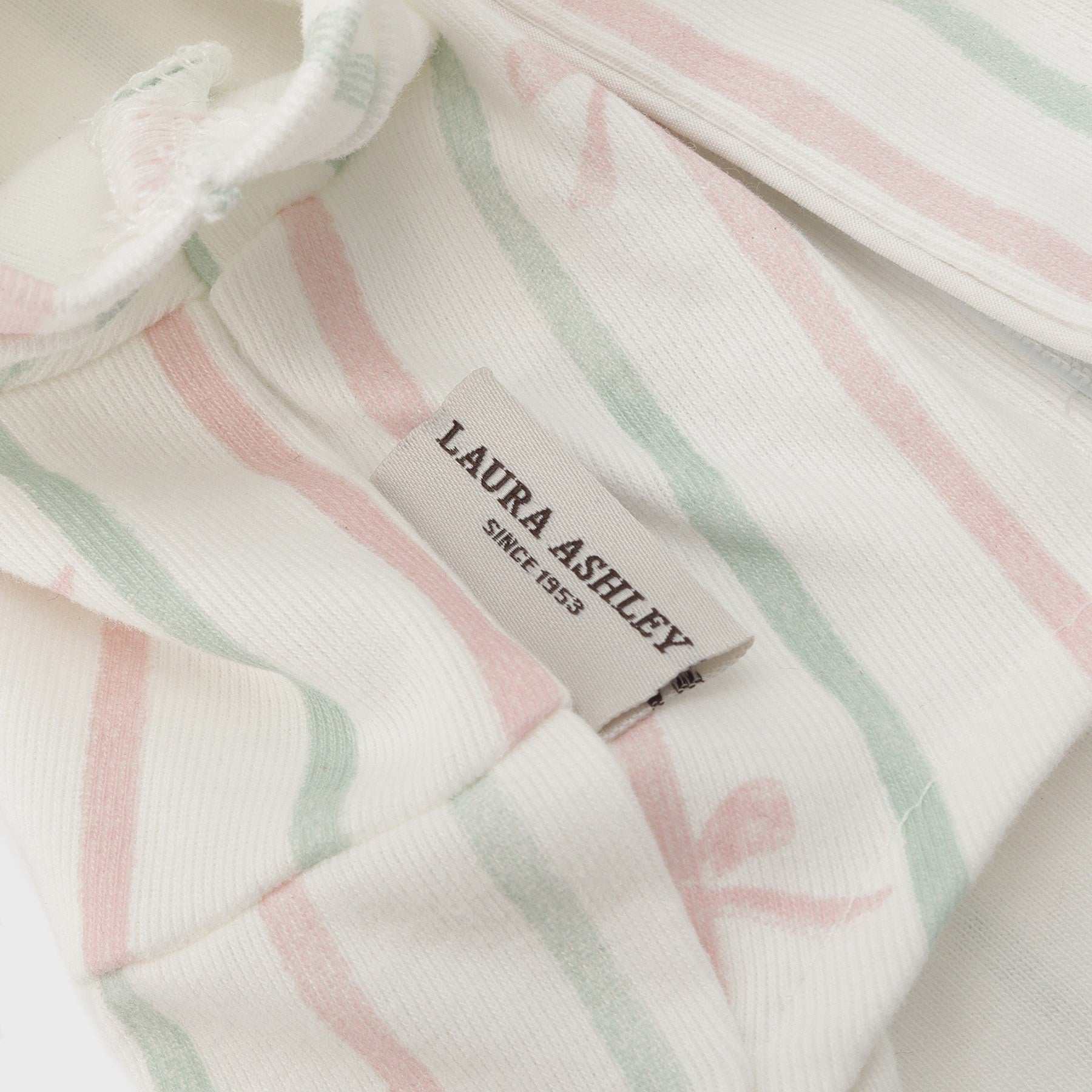 ローラ アシュレイ LAURA ASHLEY ペインタリー ボウ ストライプ柄 ドッグウエア 【返品不可商品】 （ホワイト(102)） ホワイト(102)