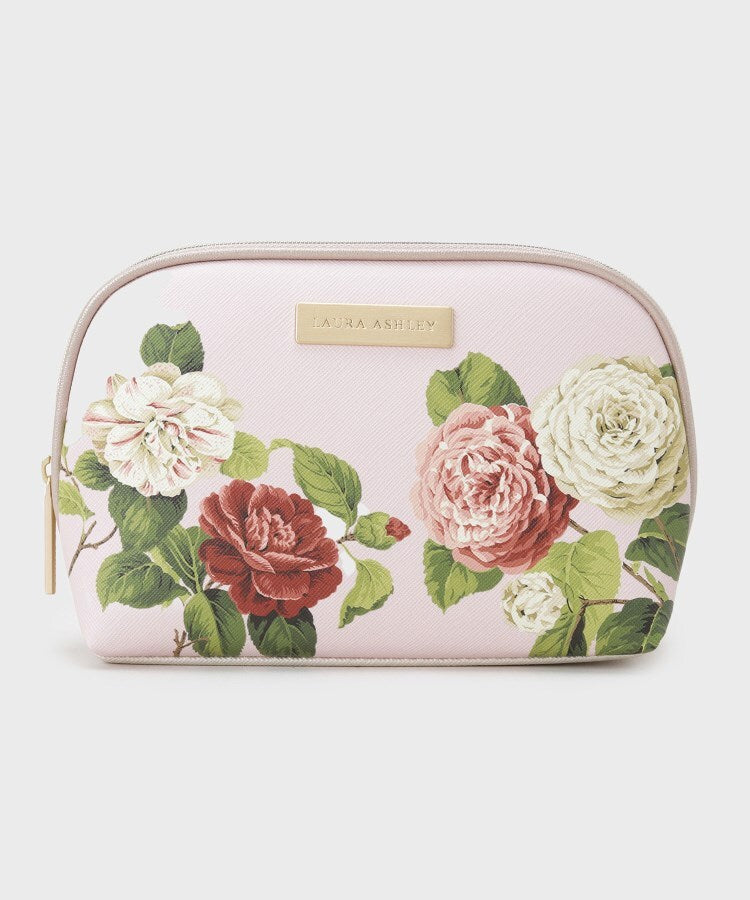 ローラ アシュレイ LAURA ASHLEY カミール柄 ポーチ （アイボリー(104)） アイボリー(104)