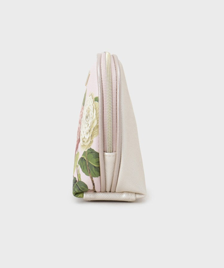ローラ アシュレイ LAURA ASHLEY カミール柄 ポーチ （アイボリー(104)） アイボリー(104)