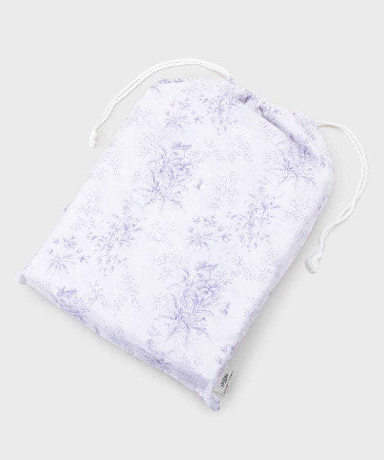 ローラ アシュレイ LAURA ASHLEY 【シングル】サーストンブルーム柄 フィットシーツ （パープル(183)） パープル(183)