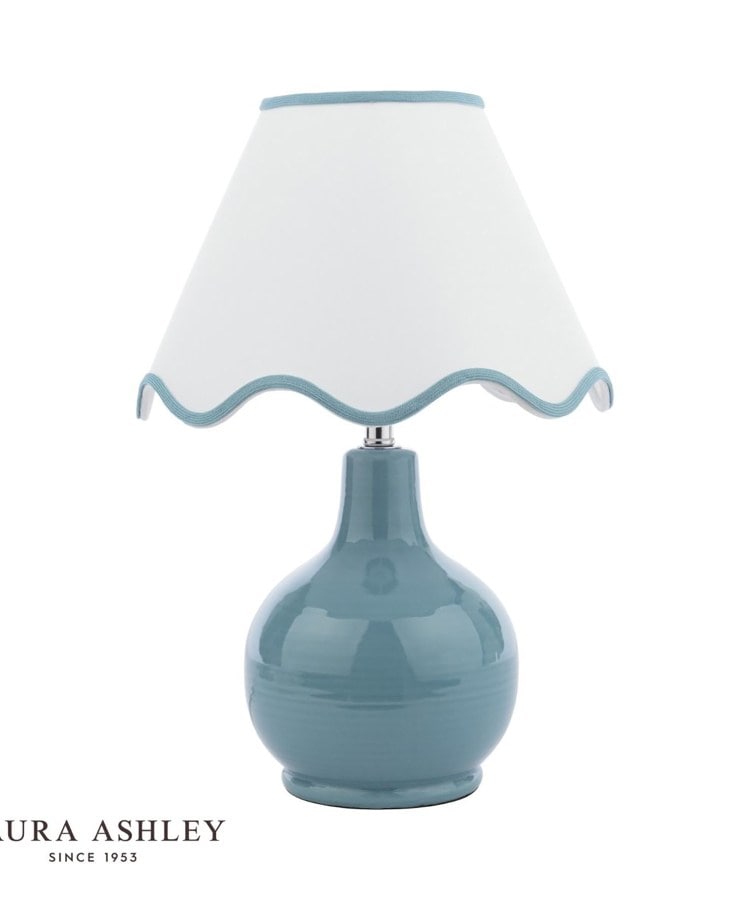 ローラ アシュレイ LAURA ASHLEY ◆カラード テーブルスタンドランプ【返品不可商品】 （レッド(163)） レッド(163)
