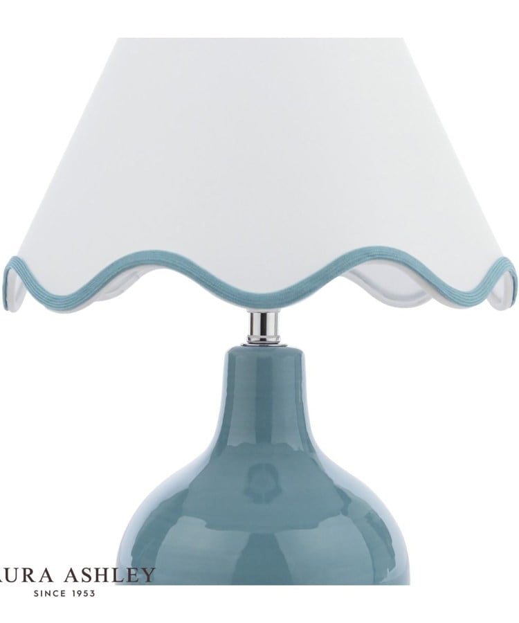 ローラ アシュレイ LAURA ASHLEY ◆カラード テーブルスタンドランプ【返品不可商品】 （レッド(163)） レッド(163)