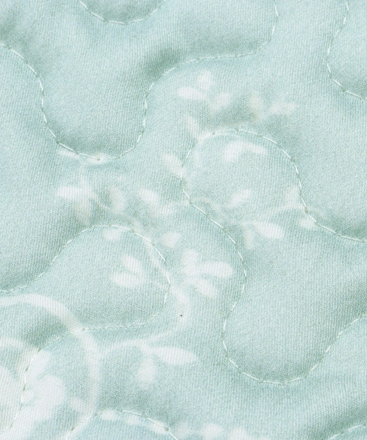 ローラ アシュレイ LAURA ASHLEY ジョゼッテ柄／ダックエッグ  キルトマルチカバー 250×200cm （ミントグリーン(121)） ミントグリーン(121)