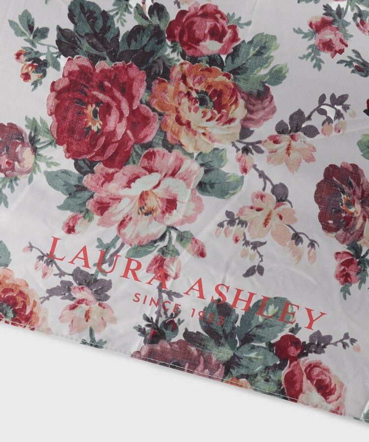 ローラ アシュレイ LAURA ASHLEY エレンボロー ローズ柄 折りたたみ傘 （ピンク(171)） ピンク(171)