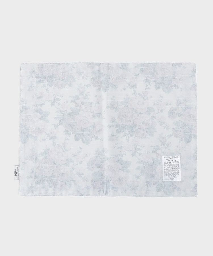 ローラ アシュレイ LAURA ASHLEY エレンボロー ローズ柄 プレースマット （ボルドー(164)） ボルドー(164)