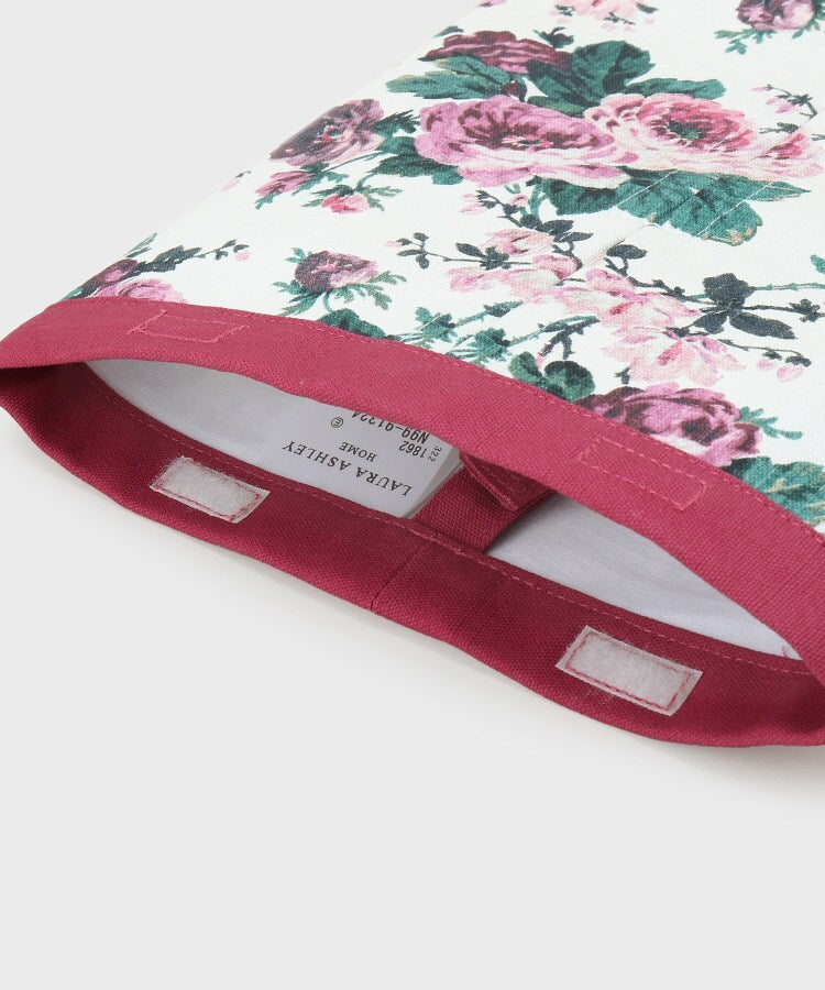 ローラ アシュレイ LAURA ASHLEY エレンボロー ローズ柄 ティッシュボックスカバー （ボルドー(164)） ボルドー(164)
