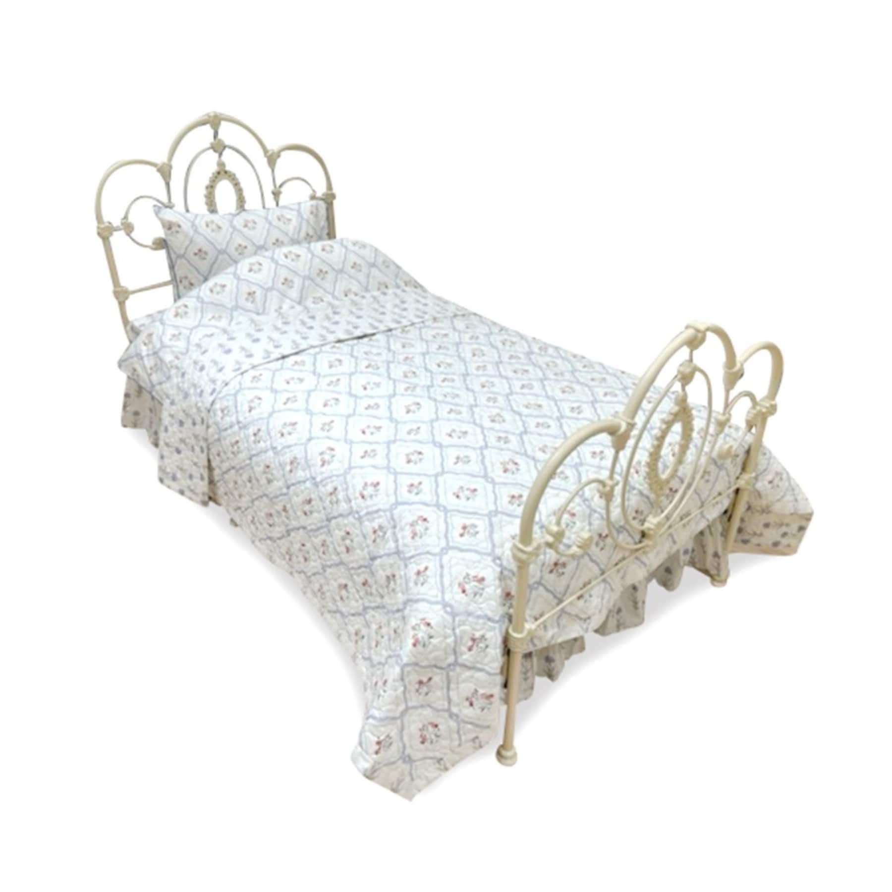 ローラ アシュレイ LAURA ASHLEY ピンフォード トレリス 柄 キルトマルチカバー 250×200cm （ブルー(192)） ブルー(192)