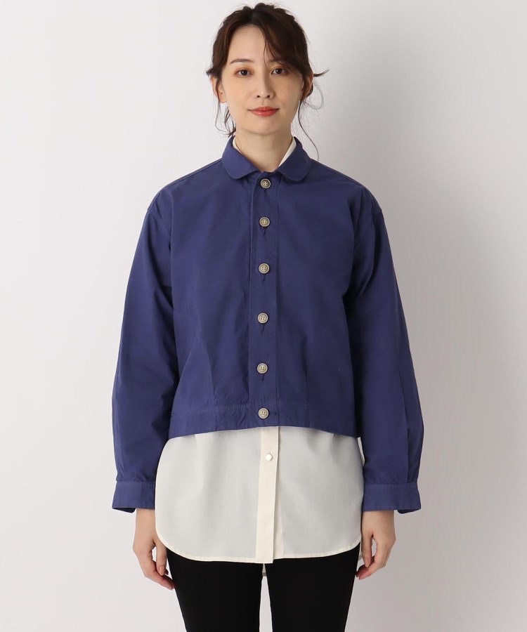 ローラ アシュレイ LAURA ASHLEY 先染ウェザーコットン ジャケット （キャメル(041)） キャメル(041)