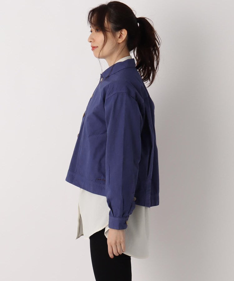 ローラ アシュレイ LAURA ASHLEY 先染ウェザーコットン ジャケット （キャメル(041)） キャメル(041)