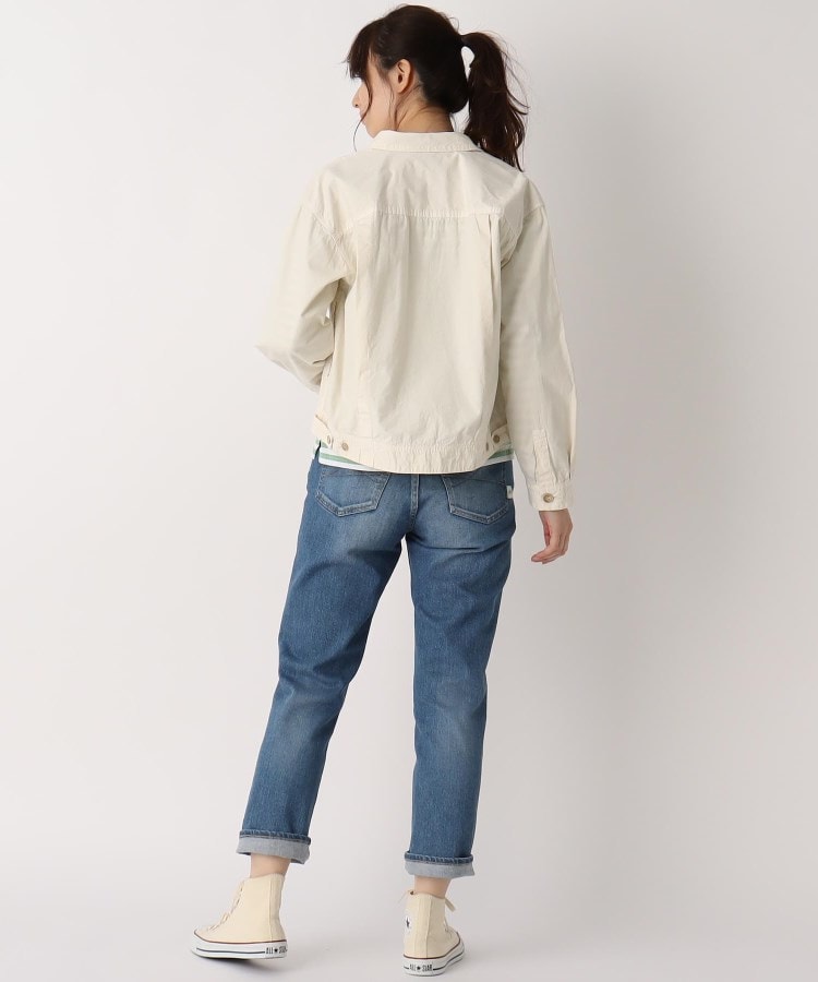 ローラ アシュレイ LAURA ASHLEY 先染ウェザーコットン ジャケット （キャメル(041)） キャメル(041)