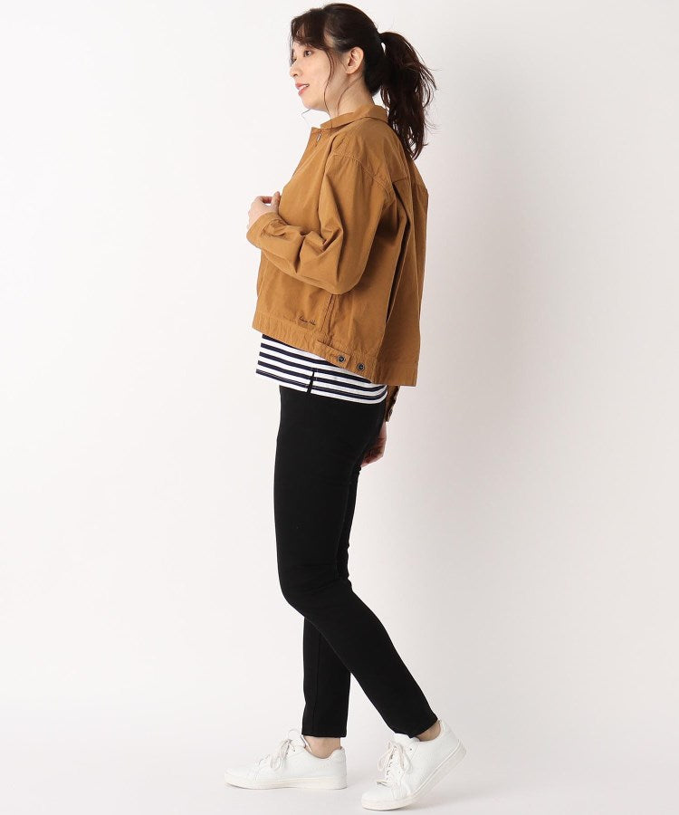 ローラ アシュレイ LAURA ASHLEY 先染ウェザーコットン ジャケット （キャメル(041)） キャメル(041)