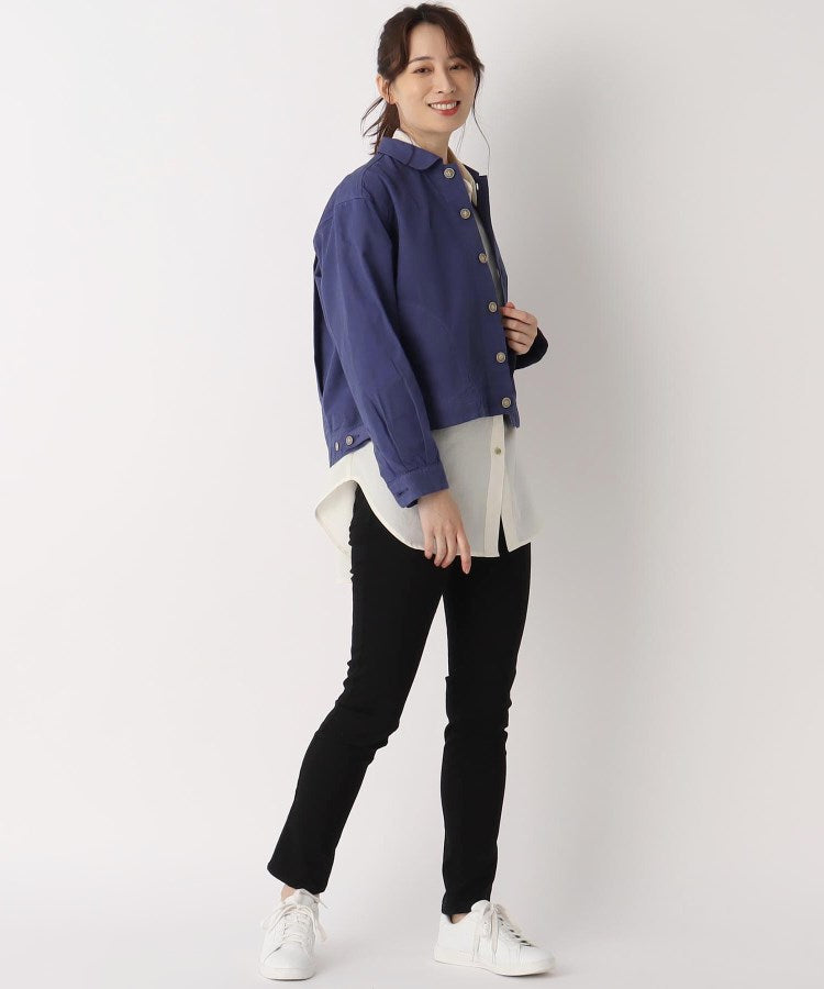 ローラ アシュレイ LAURA ASHLEY 先染ウェザーコットン ジャケット （キャメル(041)） キャメル(041)