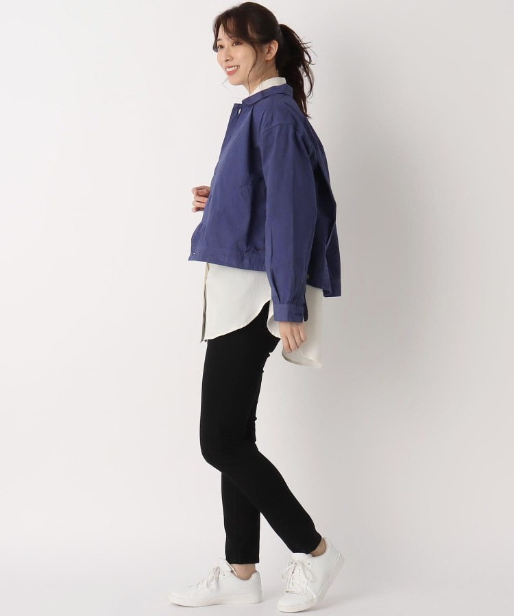 ローラ アシュレイ LAURA ASHLEY 先染ウェザーコットン ジャケット （キャメル(041)） キャメル(041)