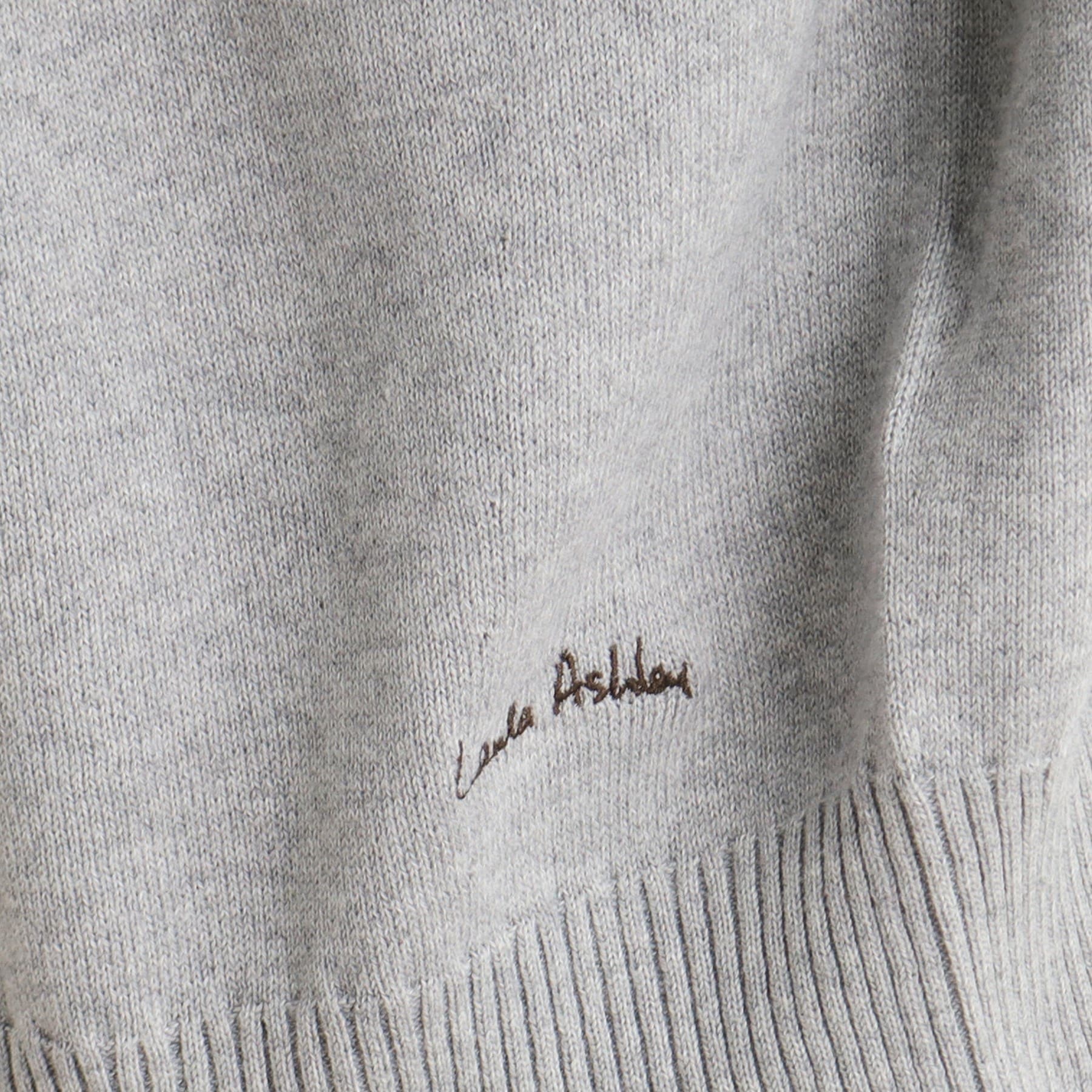ローラ アシュレイ LAURA ASHLEY コットンカシミヤカーディガン （グリーン(022)） グリーン(022)
