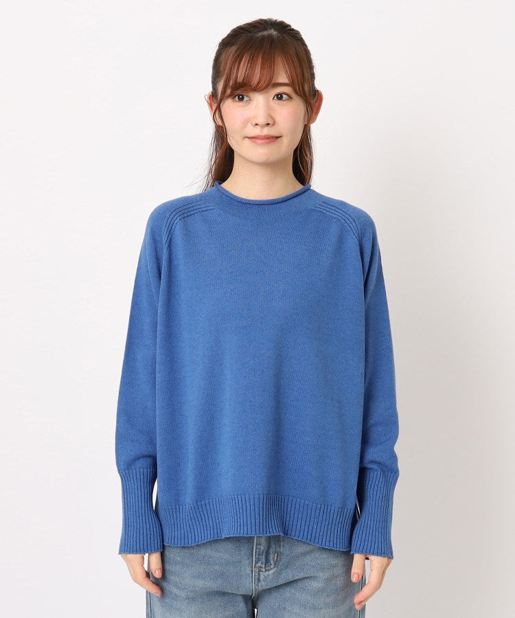 ローラ アシュレイ LAURA ASHLEY コットンカシミアプルオーバー （グリーン(022)） グリーン(022)
