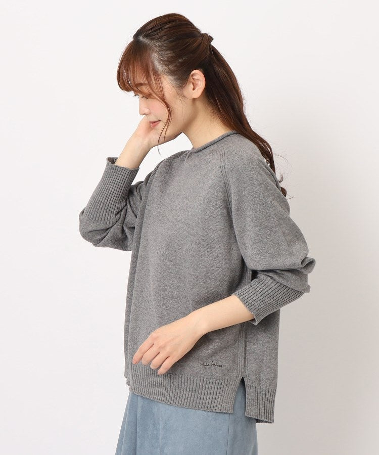 ローラ アシュレイ LAURA ASHLEY コットンカシミアプルオーバー （グリーン(022)） グリーン(022)