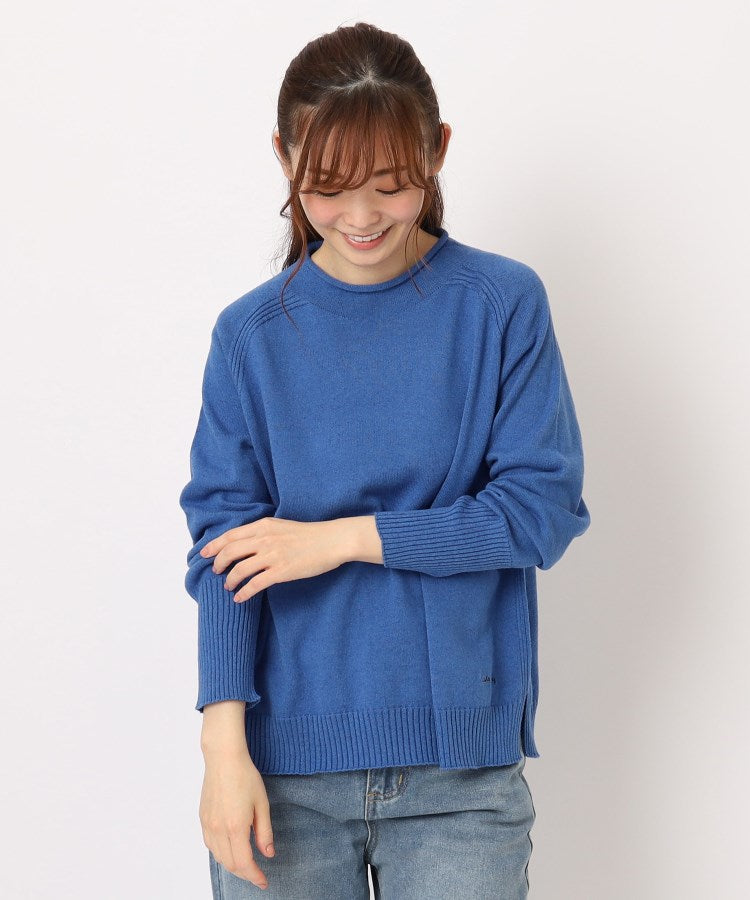 ローラ アシュレイ LAURA ASHLEY コットンカシミアプルオーバー （グリーン(022)） グリーン(022)