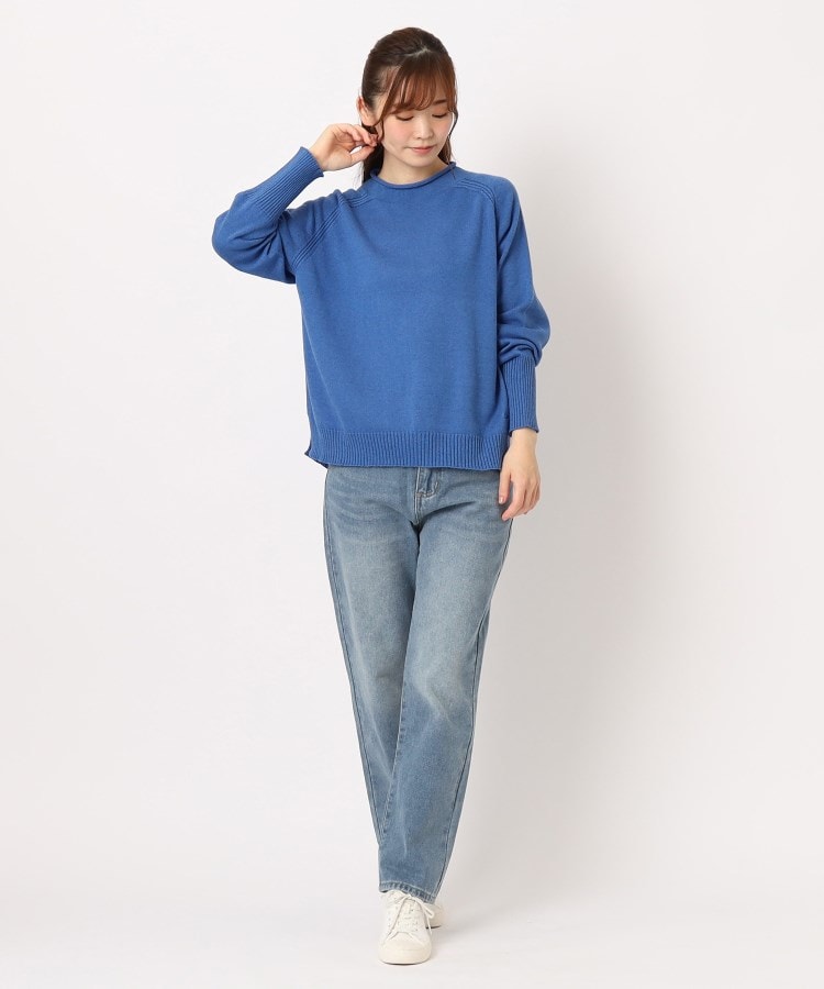 ローラ アシュレイ LAURA ASHLEY コットンカシミアプルオーバー （グリーン(022)） グリーン(022)