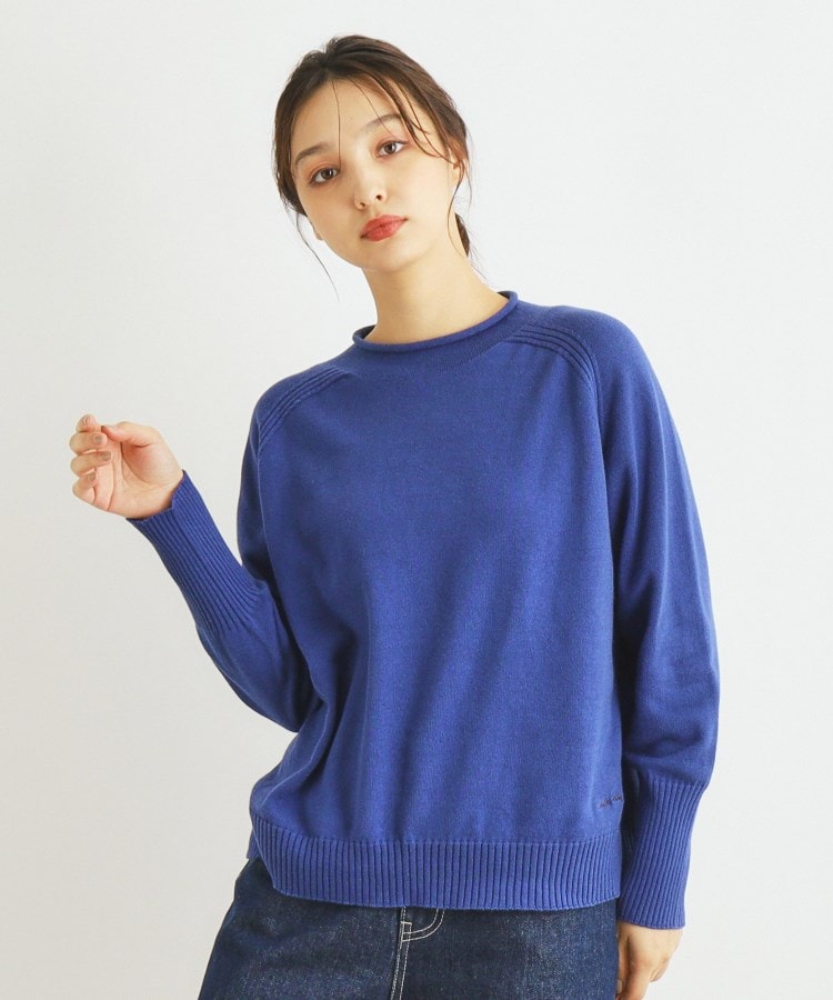 ローラ アシュレイ LAURA ASHLEY コットンカシミアプルオーバー （グリーン(022)） グリーン(022)